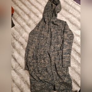Long Cardigan with hood.